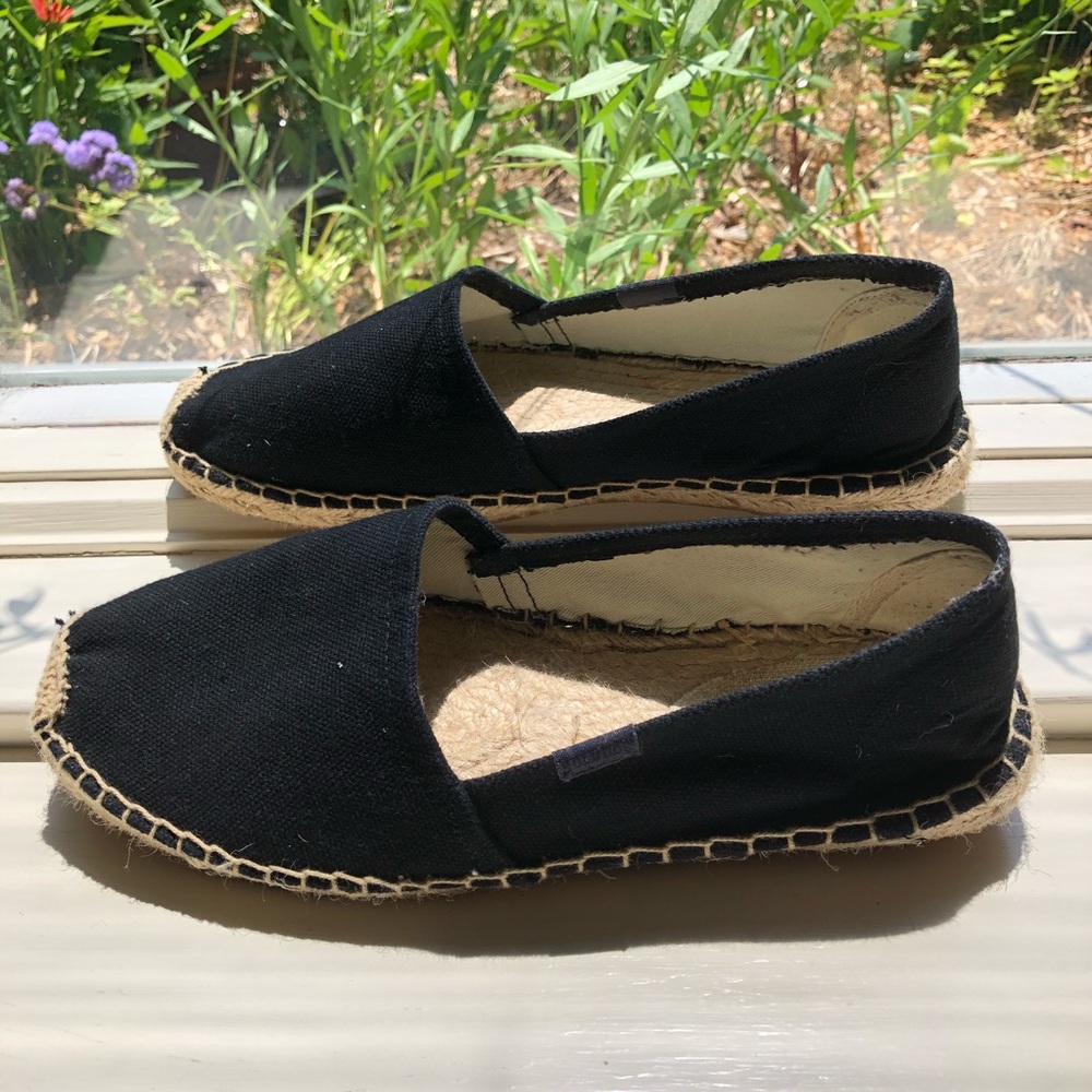 Soludos Black Espadrilles